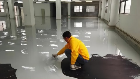慈溪防腐防静电地坪,防腐防静电自流平地坪